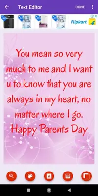 Happy Parents DayGreeting,Pho android App screenshot 2